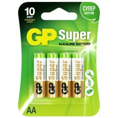 Батарейка GP LR06 Super 4шт