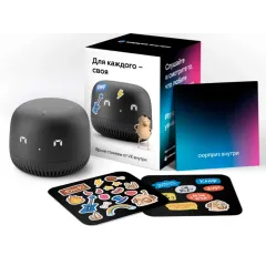 Умная колонка VK Капсула Нео черный
