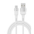 Кабель USB 2.0 A вилка - microUSB 1.2м TFN-С-ENV-M IC1MWH белый