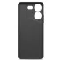 Бампер Tecno Pova 5 Borasco Microfiber Case черный