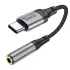 Кабель Type-C - AUX Jack 3.5mm HOCO LS36 черный