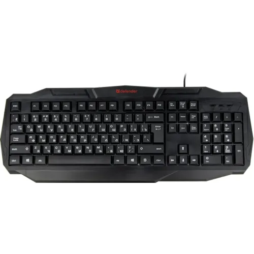 Клавиатура Defender ULTRA HB-330L LED черный (*5)