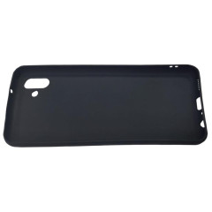 Бампер Samsung Galaxy A04 4G ZIBELINO Soft Matte с микрофиброй черный