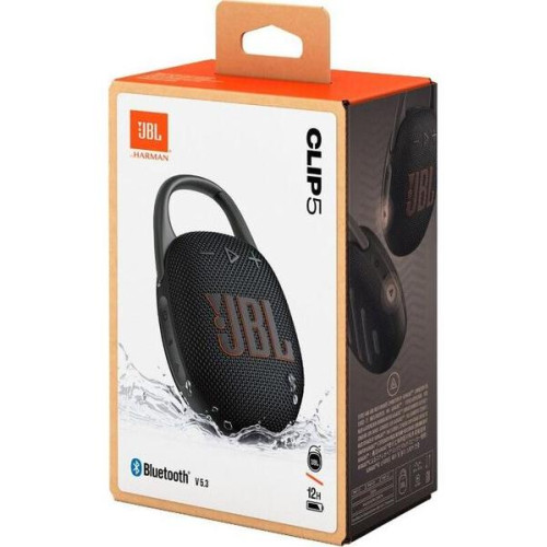 Акустика портативная JBL CLIP 5 черная