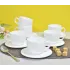 Набор чайный, 210 мл., керамика, LAVENIR, CB210-12 WHITE, 12 пр.