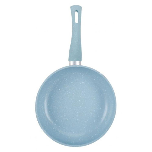 Сковорода PERFECTO LINEA Cook&Fun, Ф22х5.3 см,, голубая (55-220220)(*5)
