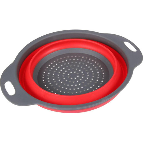 Дуршлаг BRADEX TK 0349 складной, красный, 2,4 л.