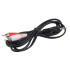 Кабель Jack вилка - 2 RCA 1.5 м Vixion VX-40