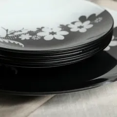 Набор столовый NiNaGlass «Ромашки», стекло, 7 пр.(4506420)