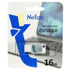 Карта USB2.0 16 GB NETAC UA31 NT03UA31N-016G-20BL синий