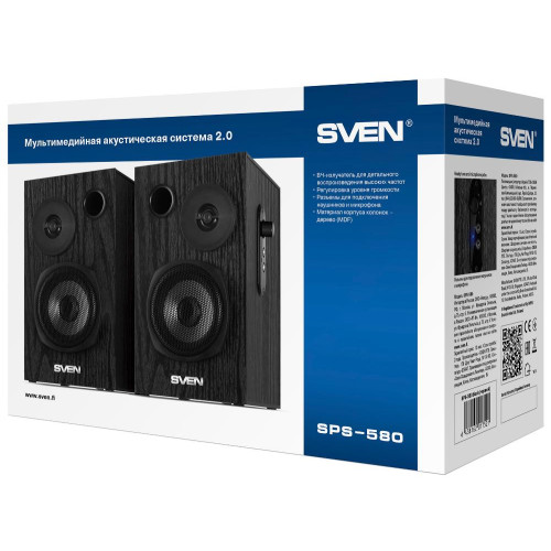 Акустика SVEN SPS-580 черный (*11)