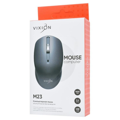 Мышь Vixion M23 черная