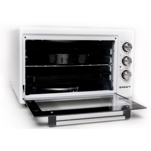 Электропечь KRAFT KF-MO 3801 W белый