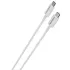 Кабель USB 3.0 Type C - Type C 1 м More choice K76Sa 5.0A PD 100W TPE White
