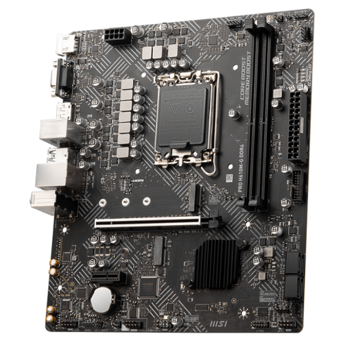 М/П SOC-1700 MSI PRO H610M-G 2xDDR5 mATX AC`97 8ch(7.1) GbLAN+VGA+HDMI+DP