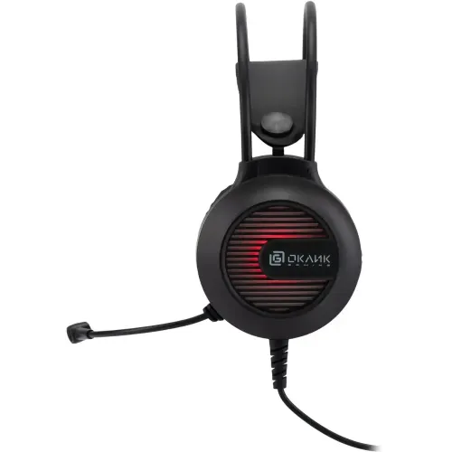 Гарнитура Oklick HS-L300G черный 2.2м