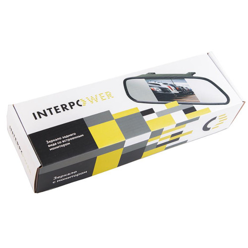 Монитор зеркало заднего вида Silverstone F1 Interpower IP Mirror