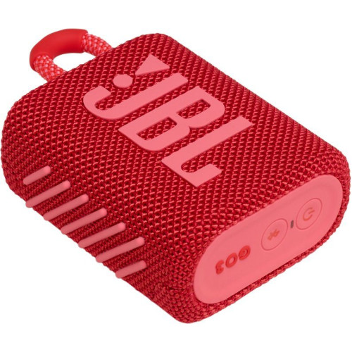 Акустика портативная JBL GO 3 красная