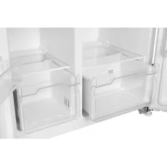 Холодильник Side-by-Side HYUNDAI CS55023F белый (*15)