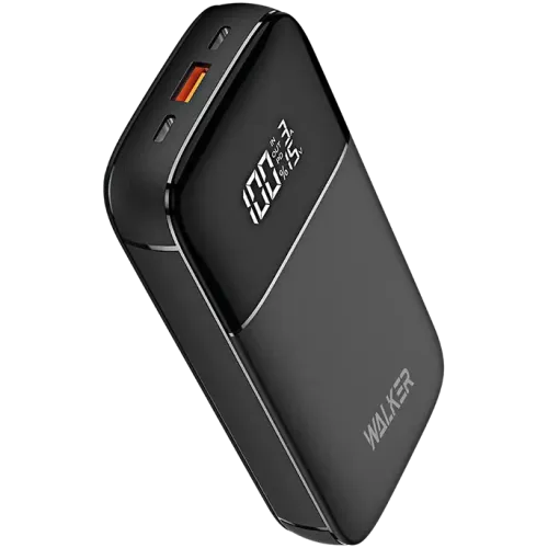 Повербанк 20000 мАч Walker WB-820  поддержка QC+PD, черный