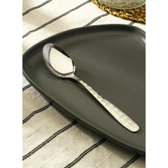 Ложка столовая, набор, Доляна «Ромб», без золота, нерж., h=20,5 см, 6 пр.(3795903)