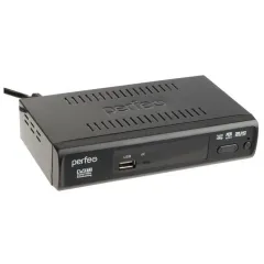 Приставка цифровая PERFEO PF-A4412 LEADER DVB-T2/C (*7)