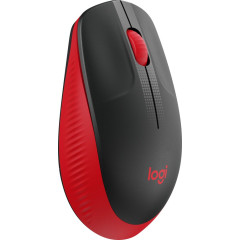 Мышь Logitech M190 красный/черный