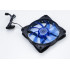 Кулер корпус 120x120x25 Digma DFAN-LED-BLUE 3-pin 4-pin (Molex)23dB 115gr LED Ret