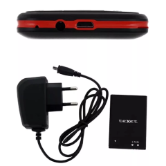 Сотовый телефон TEXET TM-B226 черно-красный