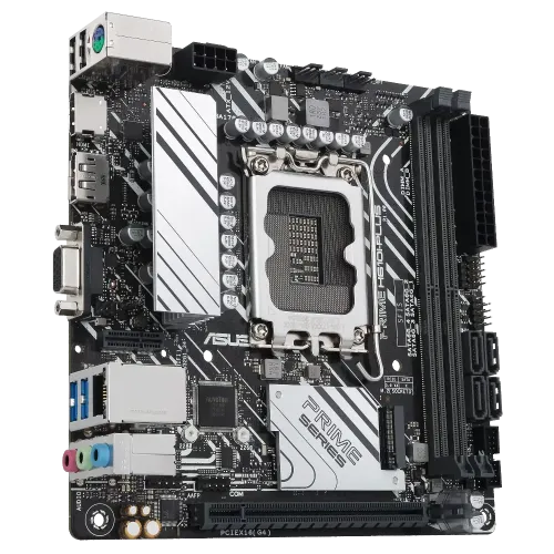 М/П SOC-1700 Asus PRIME H610I-PLUS-CSM Intel H610 2xDDR5 mini-ITX AC