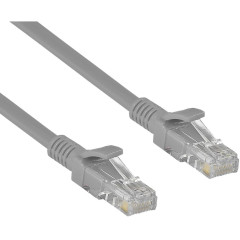Кабель RJ-45 1 м EXEGATE (138961) серый