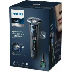Бритва PHILIPS S7882/55 синий/серебристый (самоочистка)