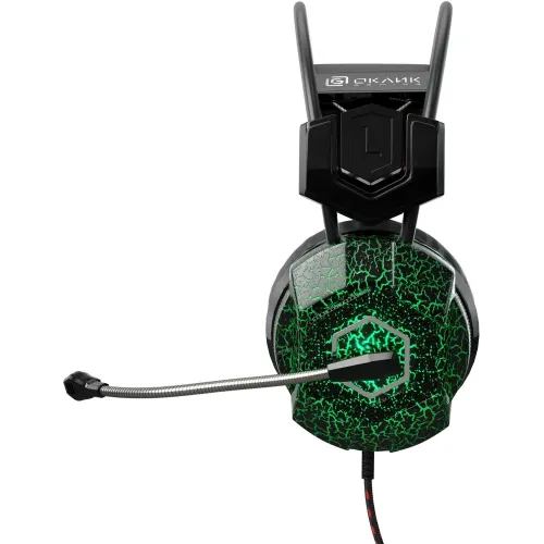 Гарнитура Oklick HS-L500G Toxic черный 