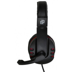 Гарнитура Oklick HS-L380G черный/красный