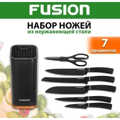 Набор ножей FUSION SKSS6103 черный