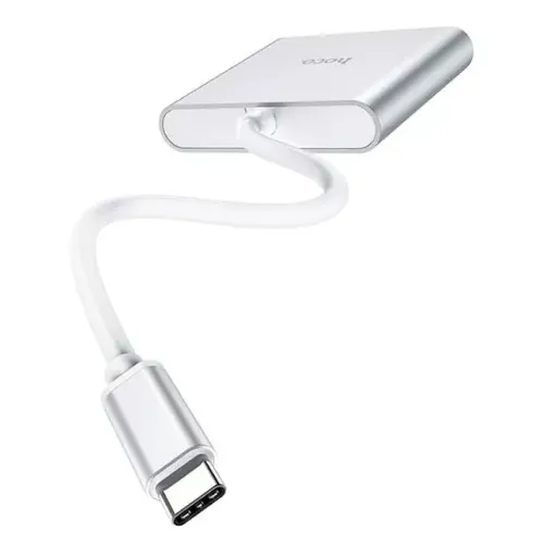 Коммутатор USB 3.0 HB14 Type-C на USB 3.0/HDMI/PD HOCO  