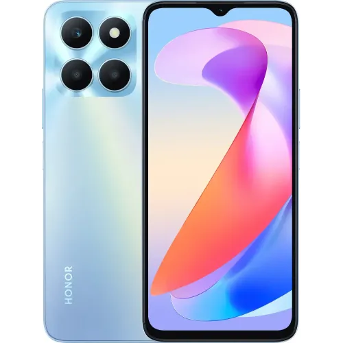 Сотовый телефон Honor X6a 6/128Gb (5109AVSX) небесно-серебристый  (*8)
