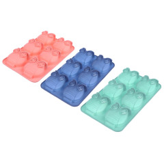 Форма для выпечки силикон VETTA Сова 6 яч.(856-158)