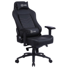 Кресло игровое Cactus CS-CHR-0112BL черный эко.кожа 