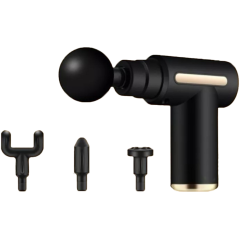 Массажер перкуссионный NN для шеи, головы и ног, черный