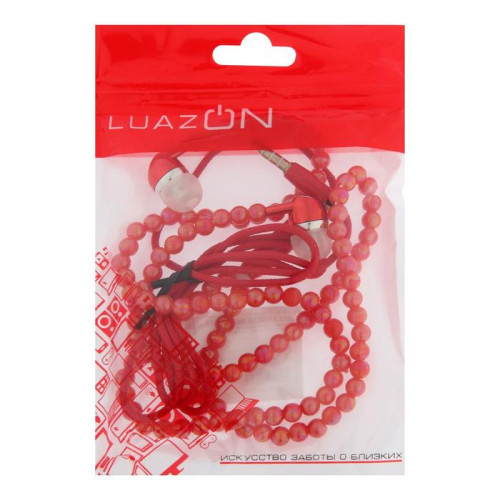 Гарнитура LUAZON HOME VBT 1.11 Жемчуг красный
