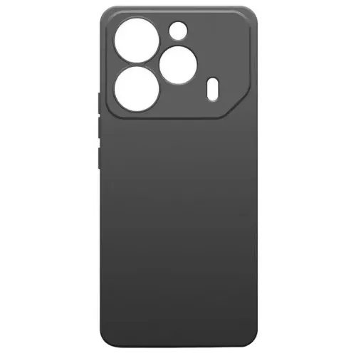 Бампер Tecno Pova 6/6 Pro Borasco Silicone Case черная