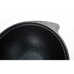 Казан KUKMARA Гранит Ultra, кгг47а, 4,5л, синий (с крышкой)(351656)