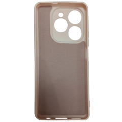 Бампер Tecno Spark 20 Pro ZIBELINO Soft Case розовый песок