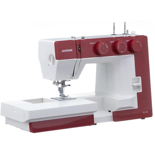 Швейная машина JANOME 1522 RD белый/красный