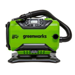 Компрессор авто GreenWorks ACG301 24V/12V без АКБ и ЗУ (3400807)