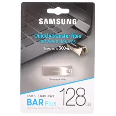 Карта USB3.1 128 GB Samsung Bar Plus MUF-128BE3/APC серебристый