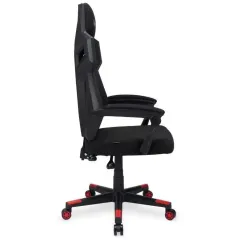 Кресло игровое Оклик -111G черный/красный 