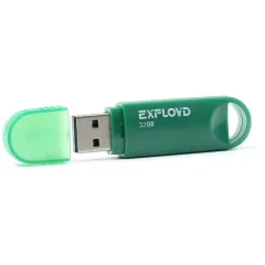 Карта USB2.0 32 GB EXPLOYD 570 зеленый