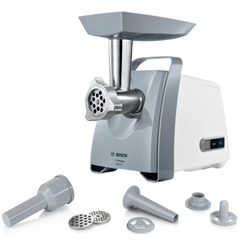 Мясорубка BOSСH MFW45020 ProPower, белая/серая